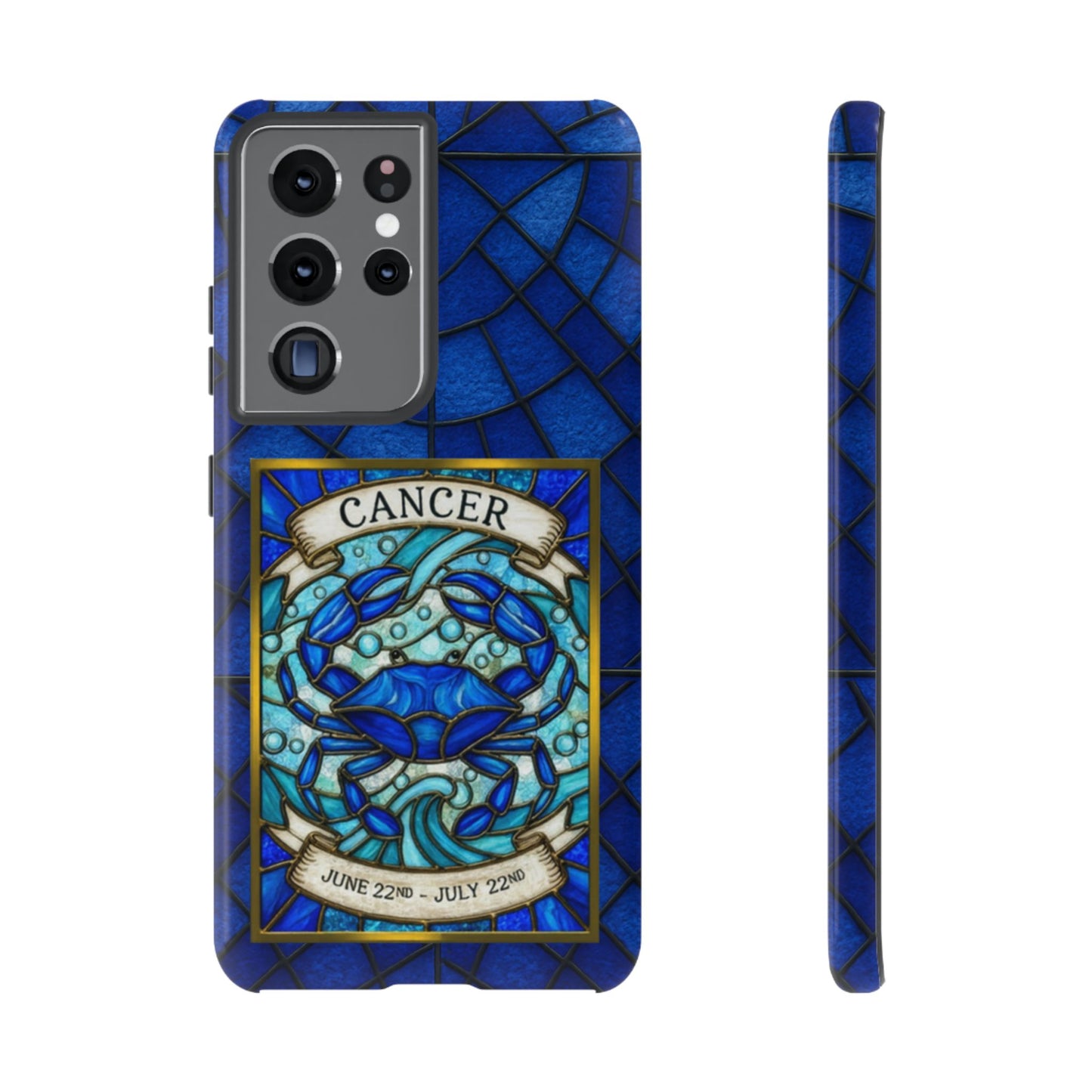 Cancer Zodiac Stained - Arty Phone Case