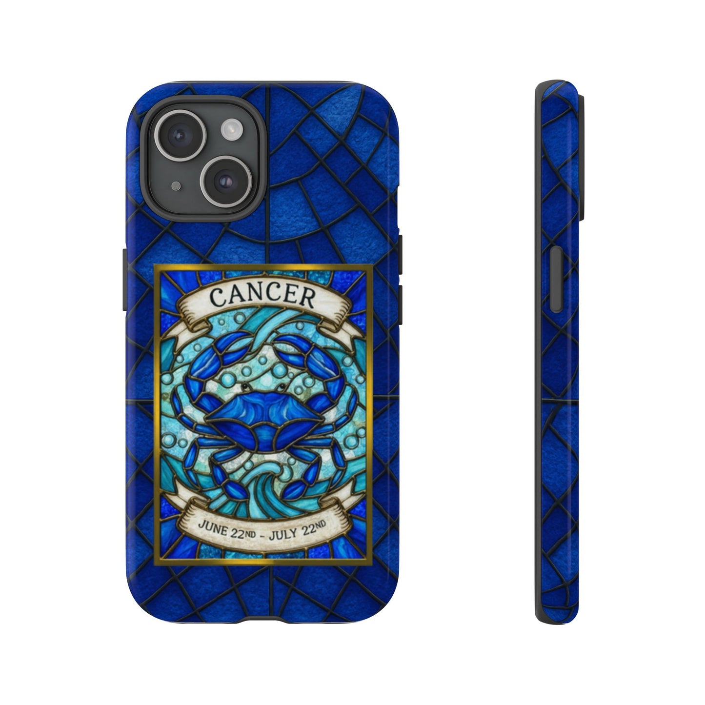 Cancer Zodiac Stained - Arty Phone Case