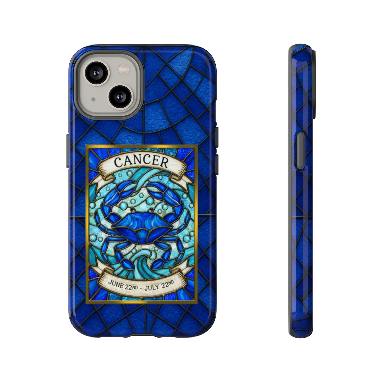 Cancer Zodiac Stained - Arty Phone Case