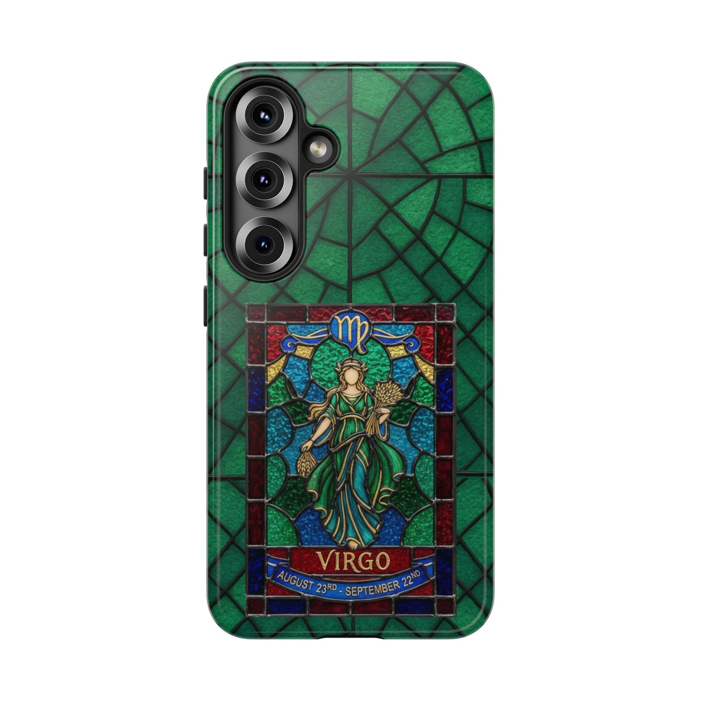 Virgo Zodiac Stained - Arty Phone Case