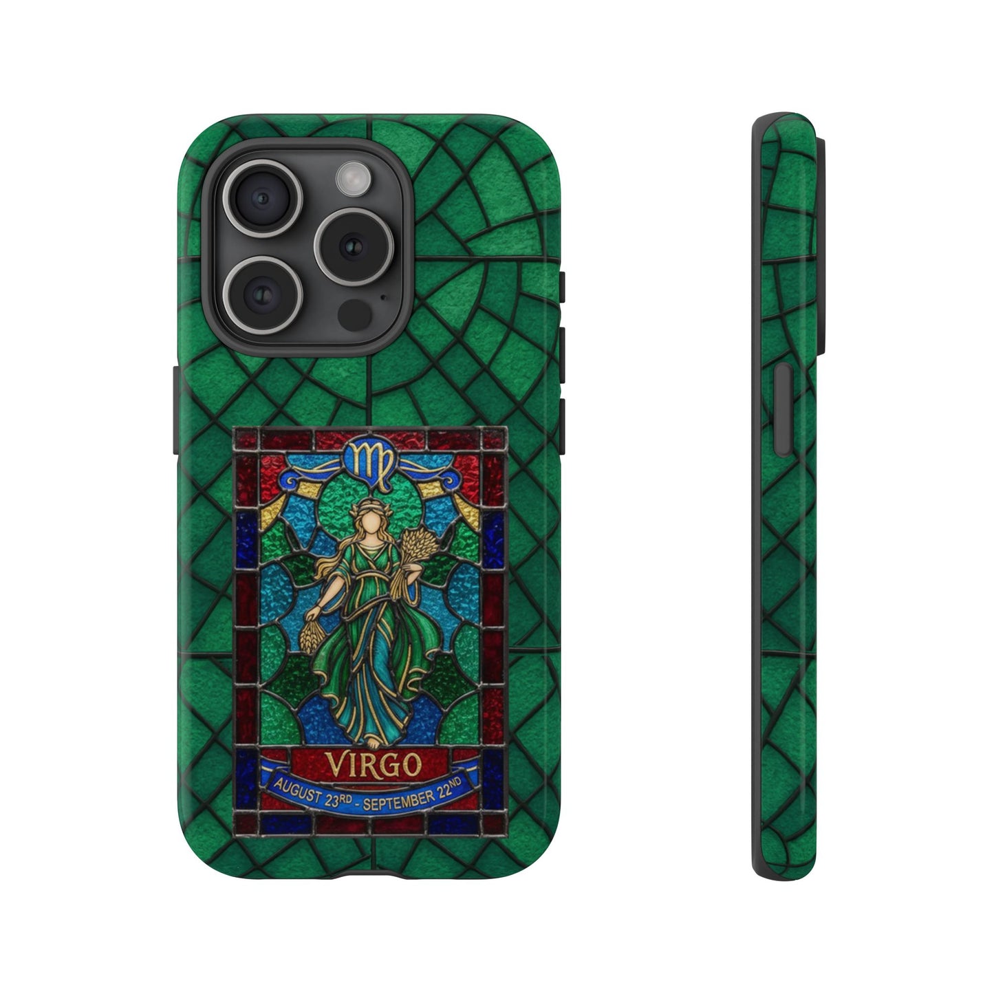 Virgo Zodiac Stained - Arty Phone Case