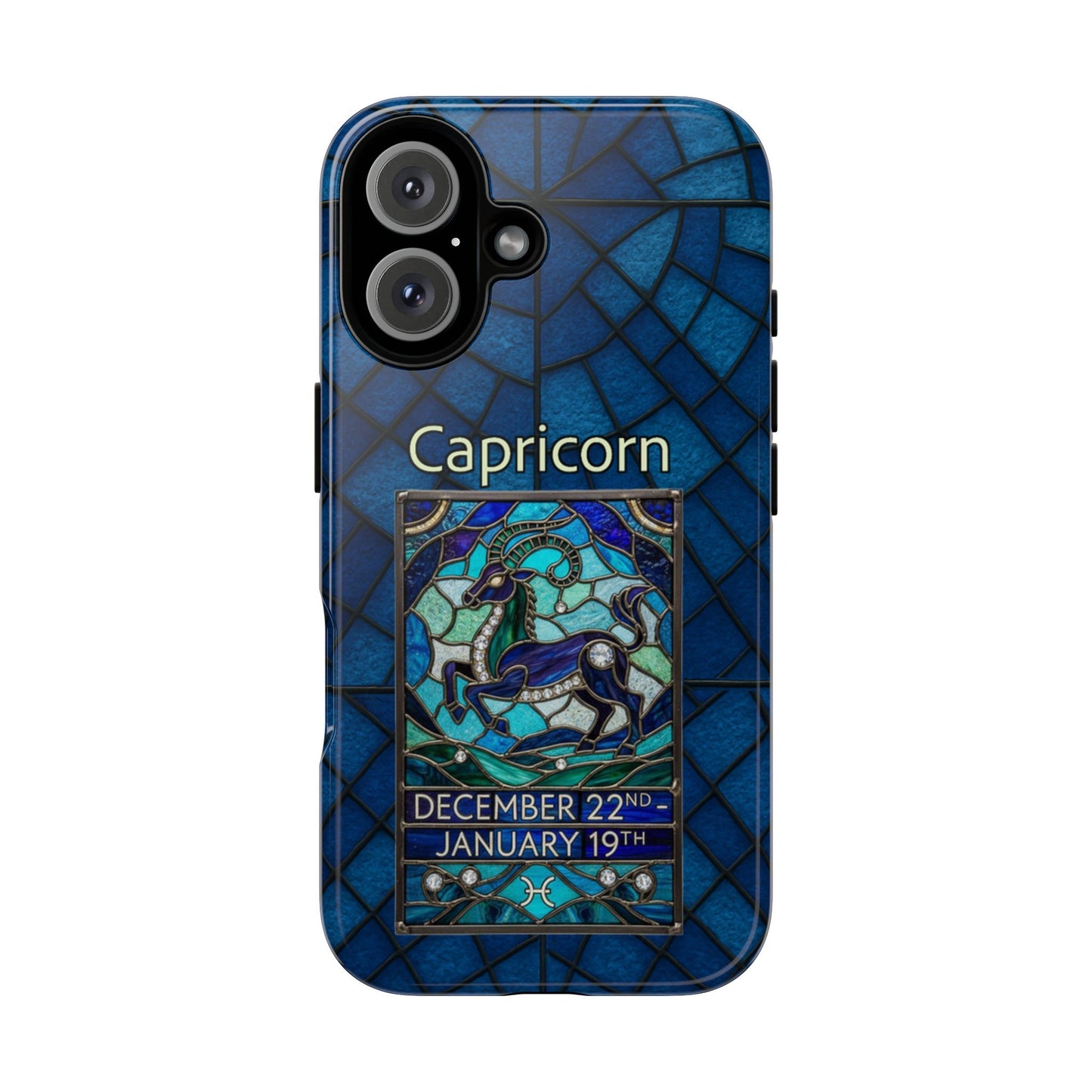 Capricorn Zodiac Stained - Arty Phone Case