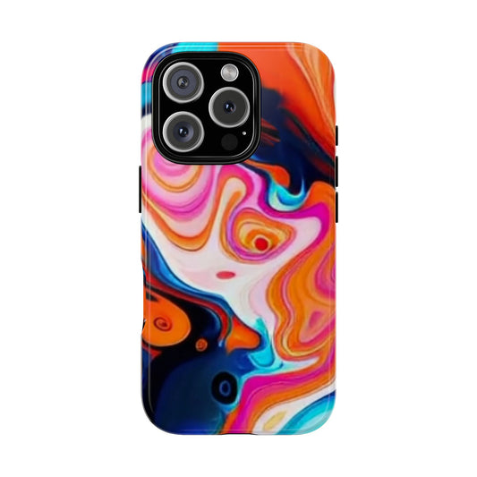 Dali Arty Phone Case – Surreal Swirls of Color