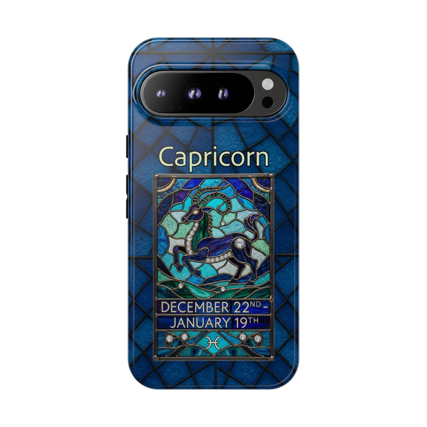 Capricorn Zodiac Stained - Arty Phone Case