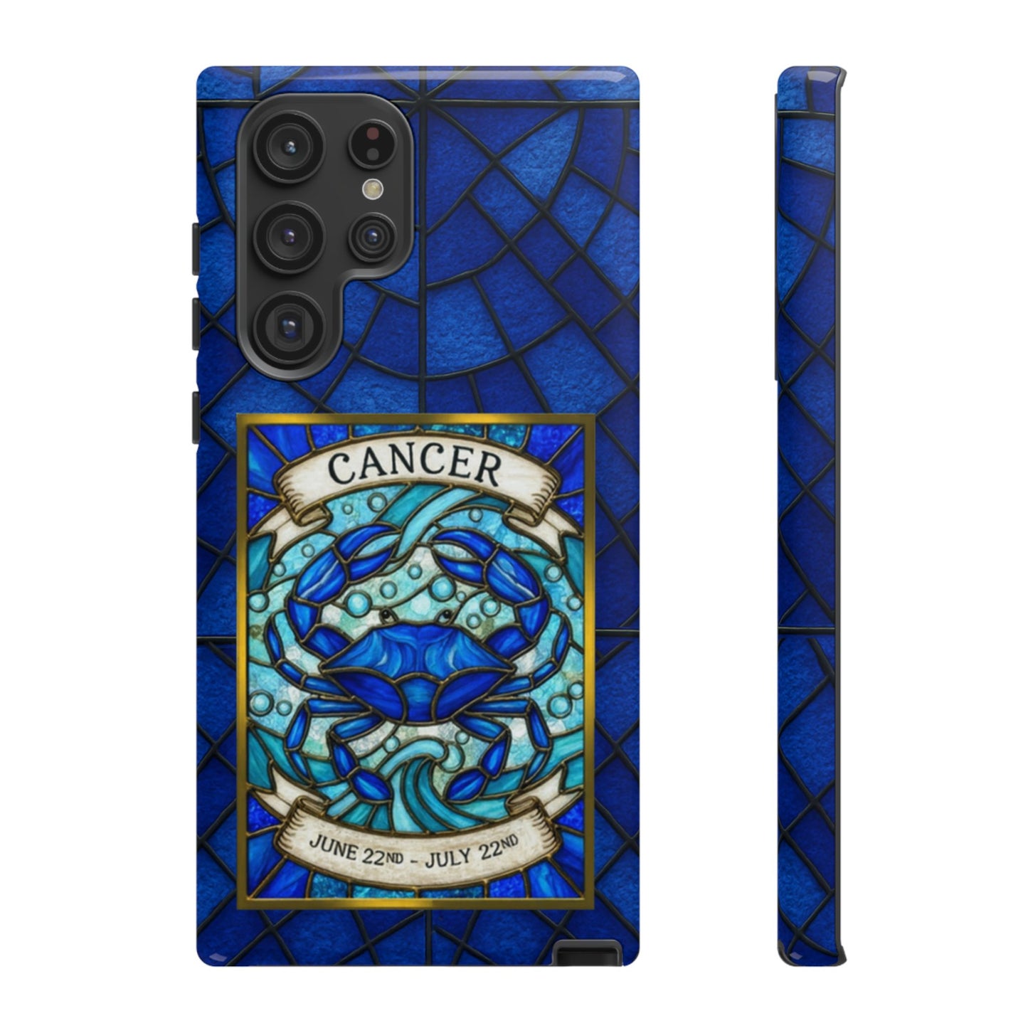 Cancer Zodiac Stained - Arty Phone Case
