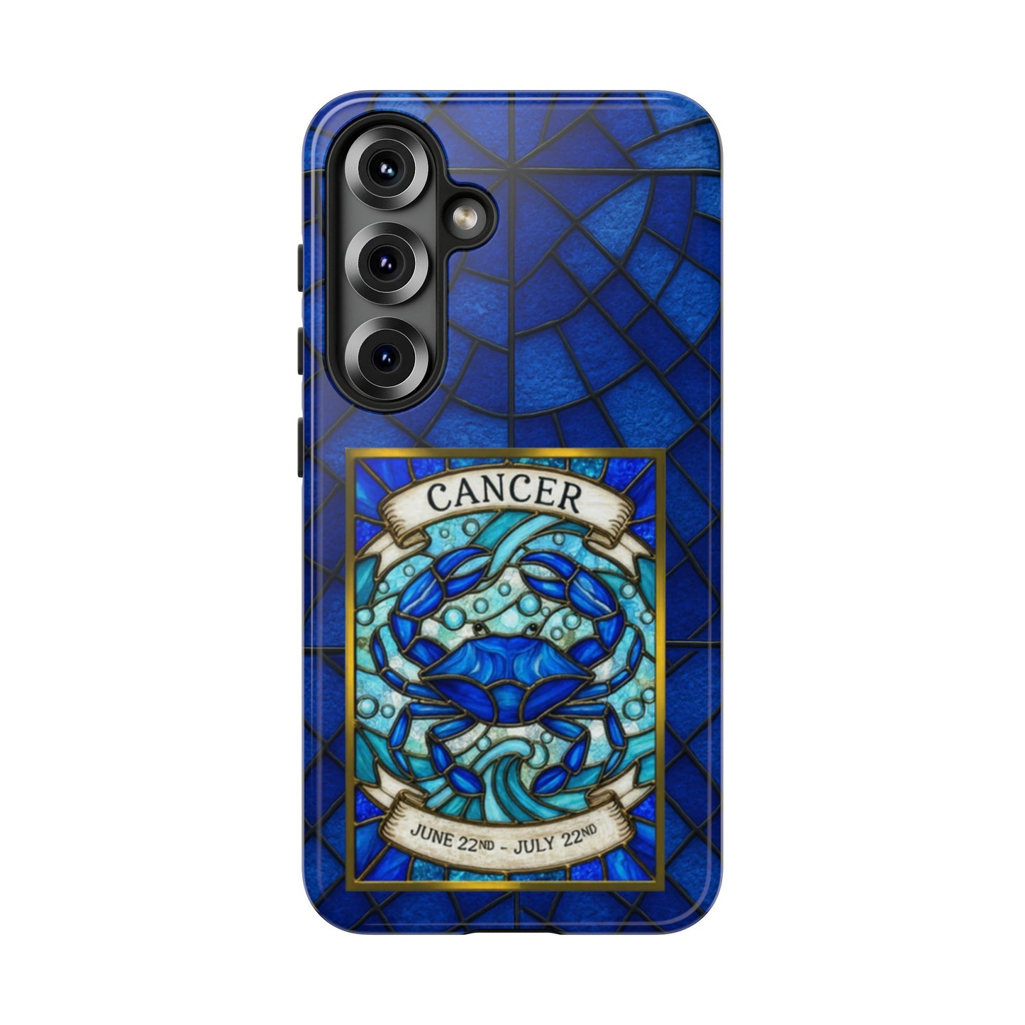 Cancer Zodiac Stained - Arty Phone Case