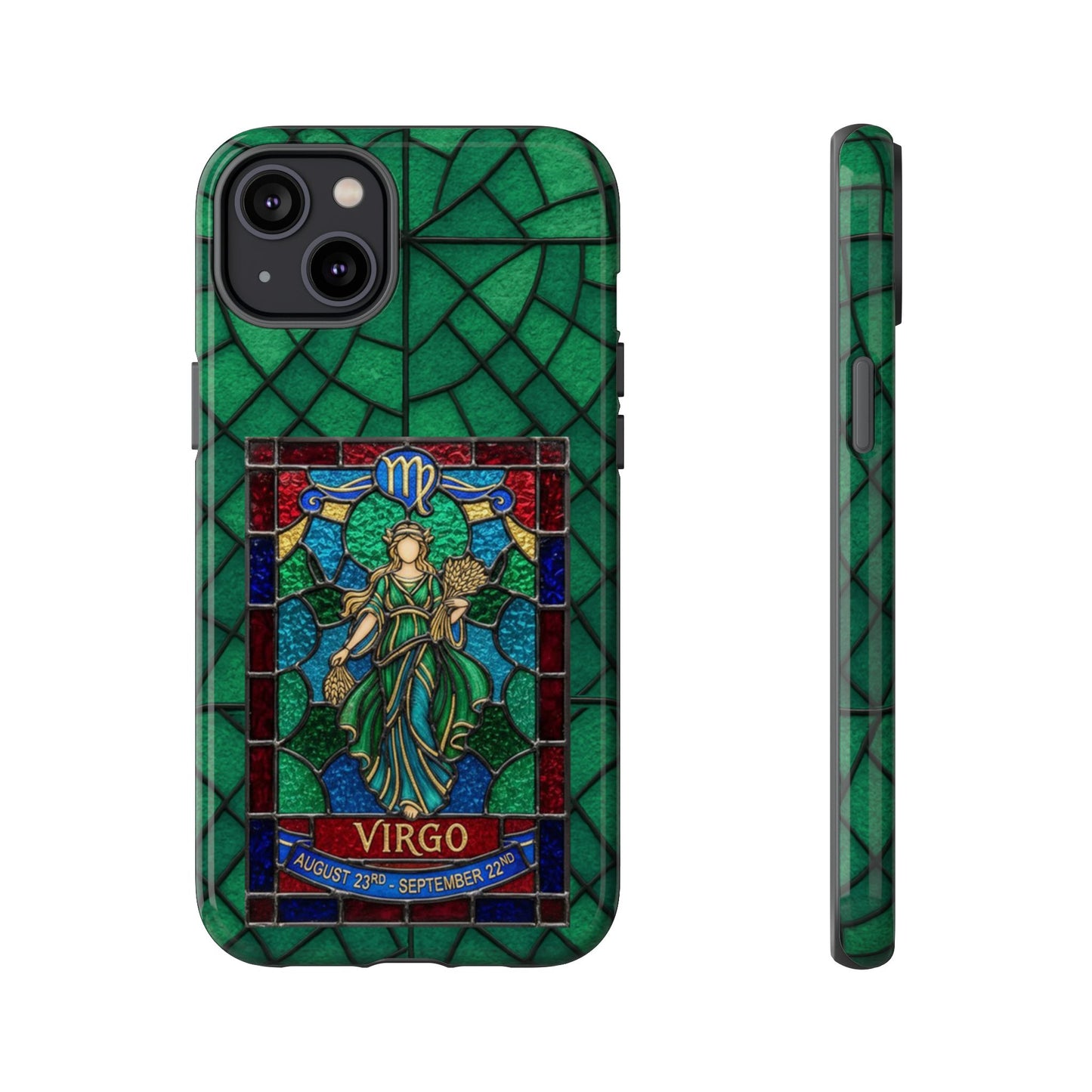 Virgo Zodiac Stained - Arty Phone Case