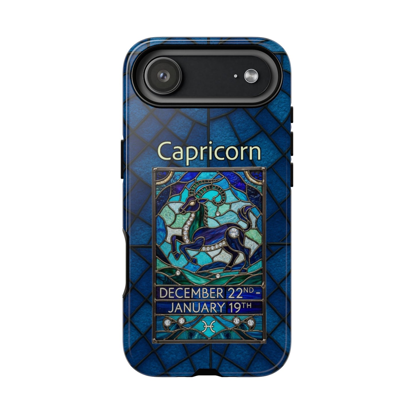 Capricorn Zodiac Stained - Arty Phone Case