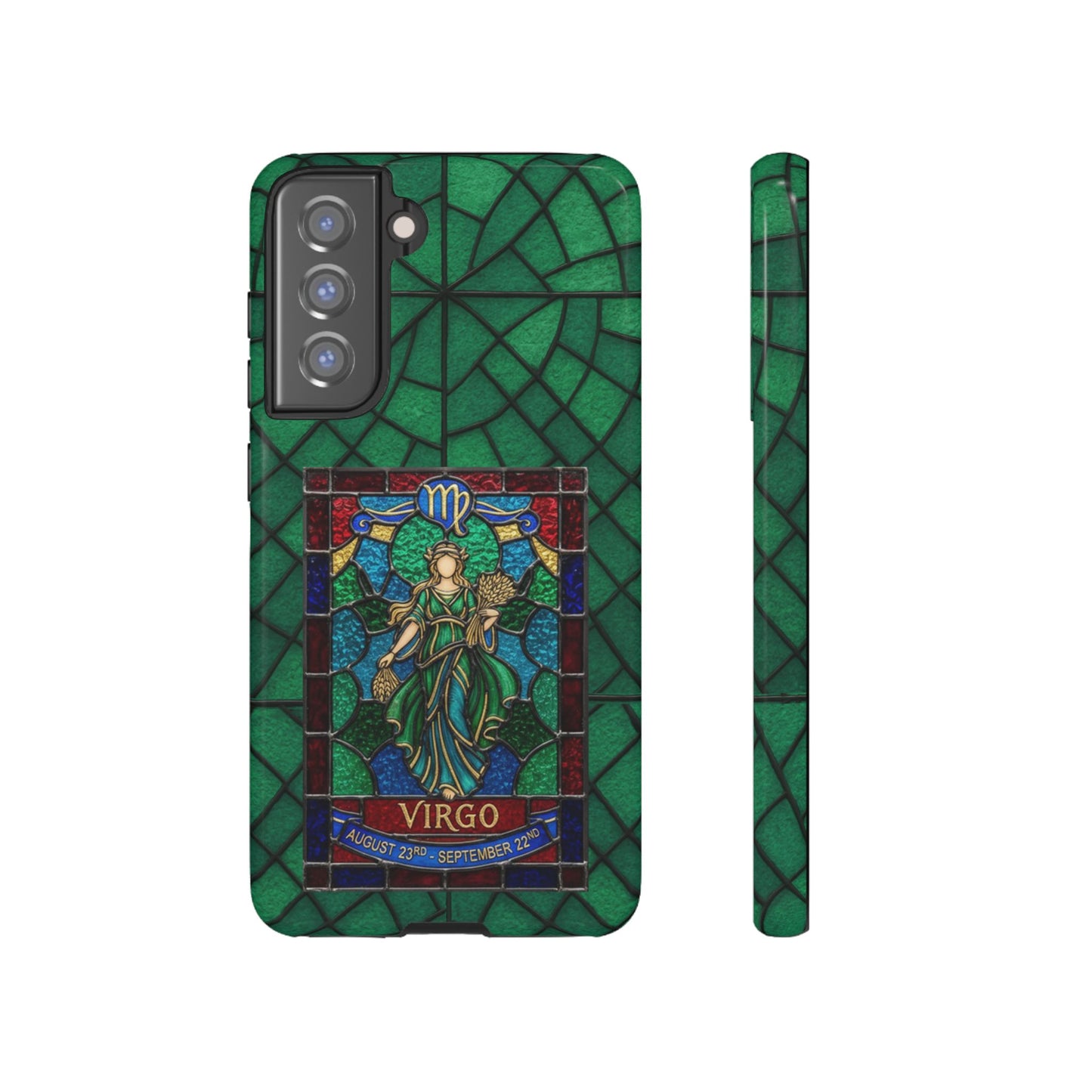 Virgo Zodiac Stained - Arty Phone Case
