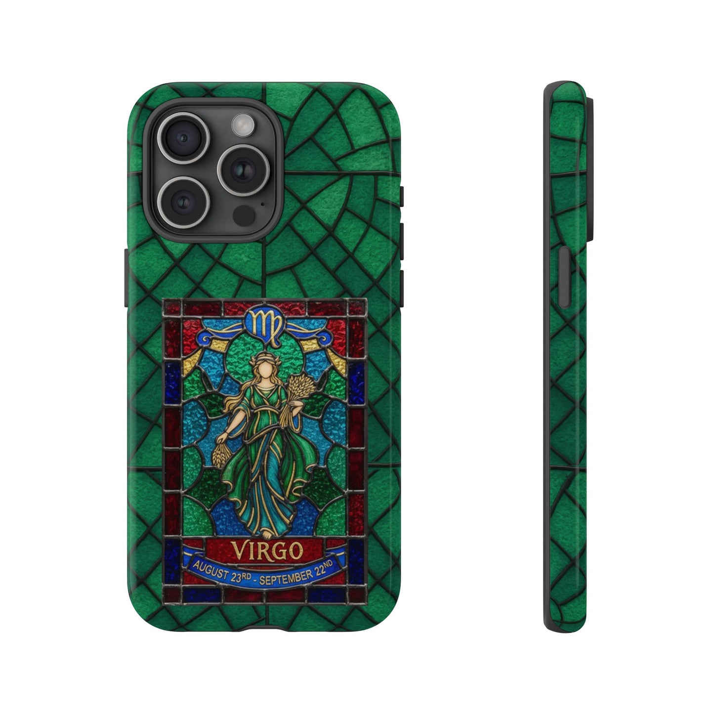 Virgo Zodiac Stained - Arty Phone Case