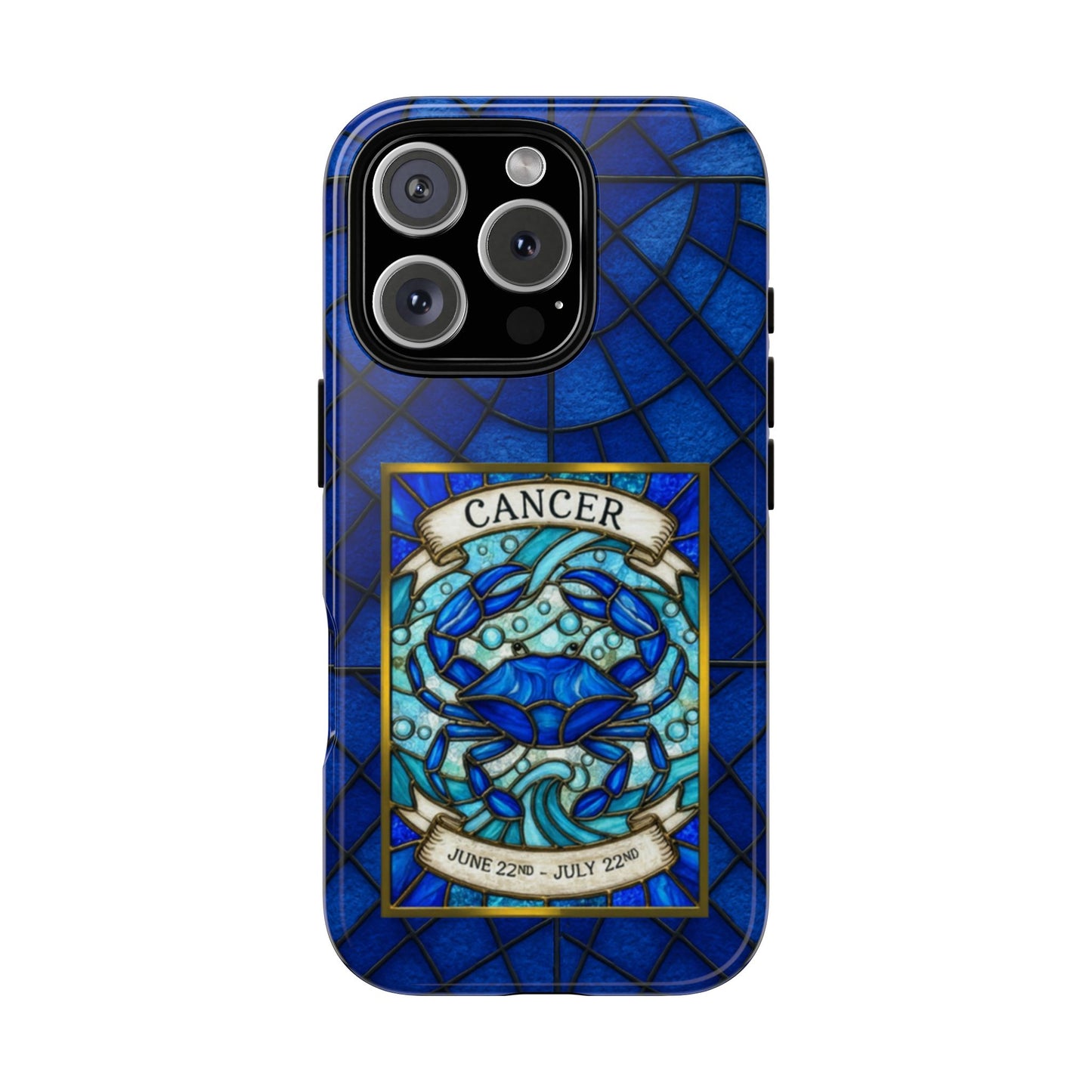 Cancer Zodiac Stained - Arty Phone Case