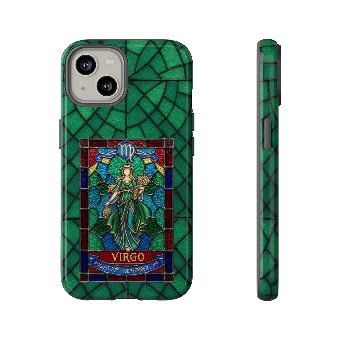 Virgo Zodiac Stained - Arty Phone Case