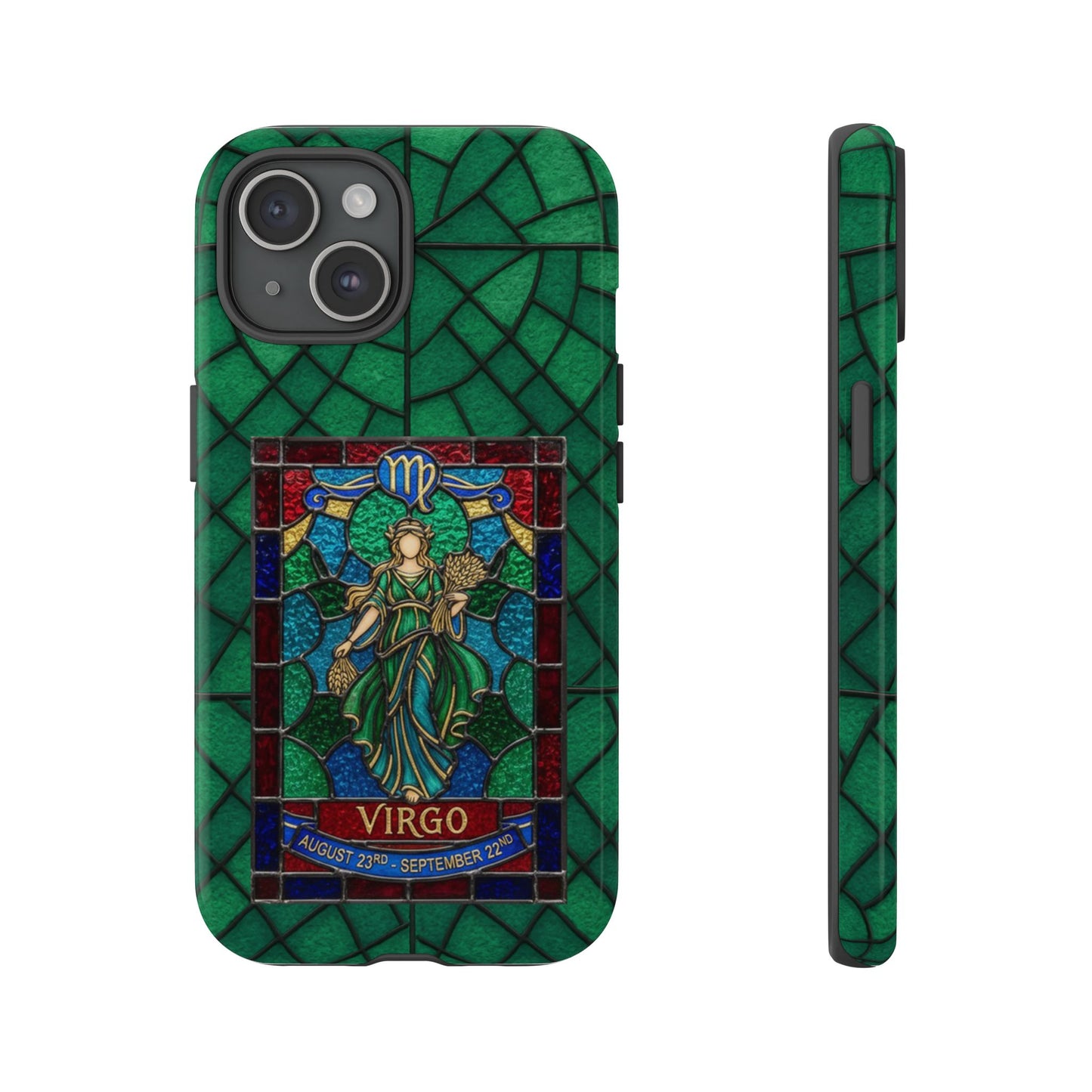 Virgo Zodiac Stained - Arty Phone Case