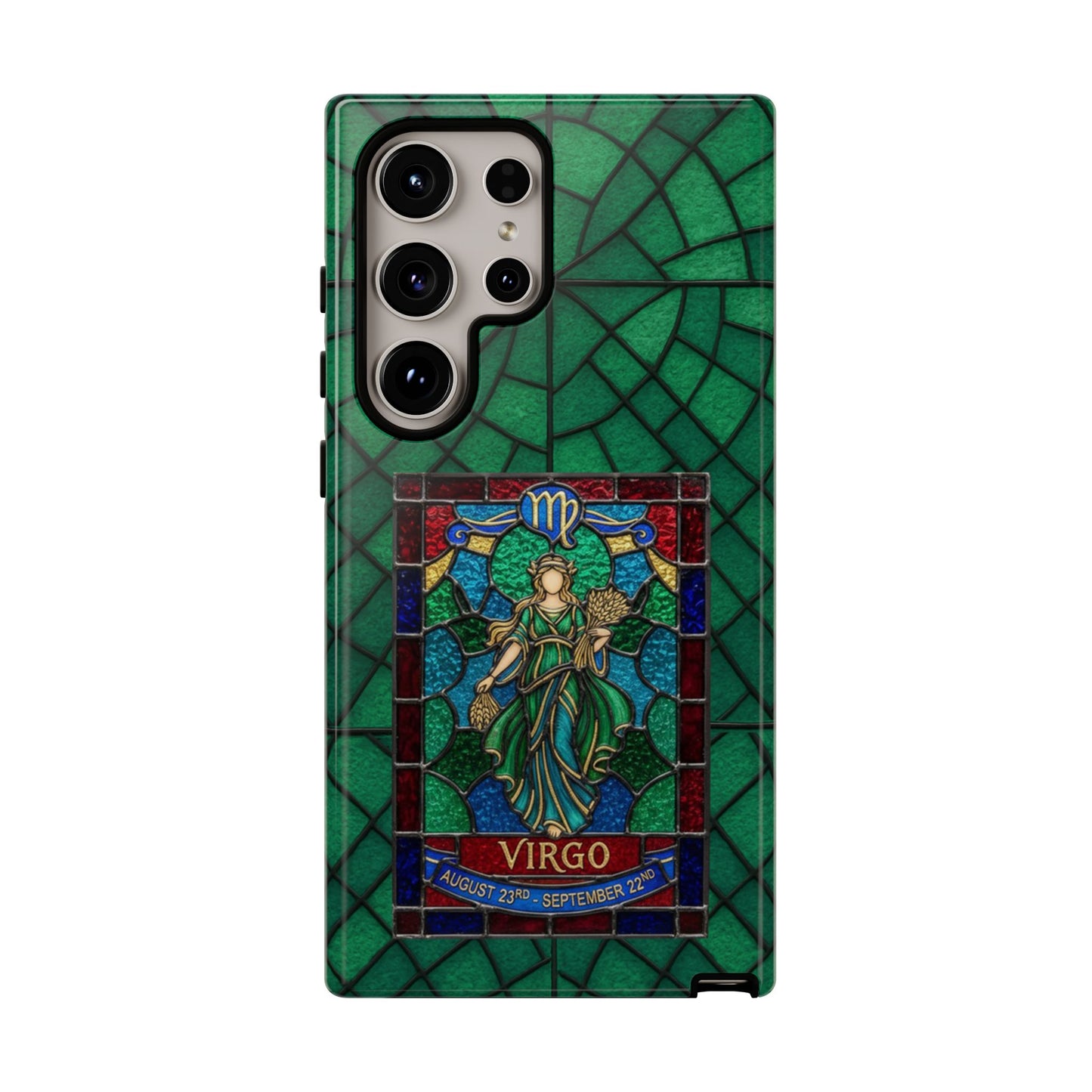 Virgo Zodiac Stained - Arty Phone Case