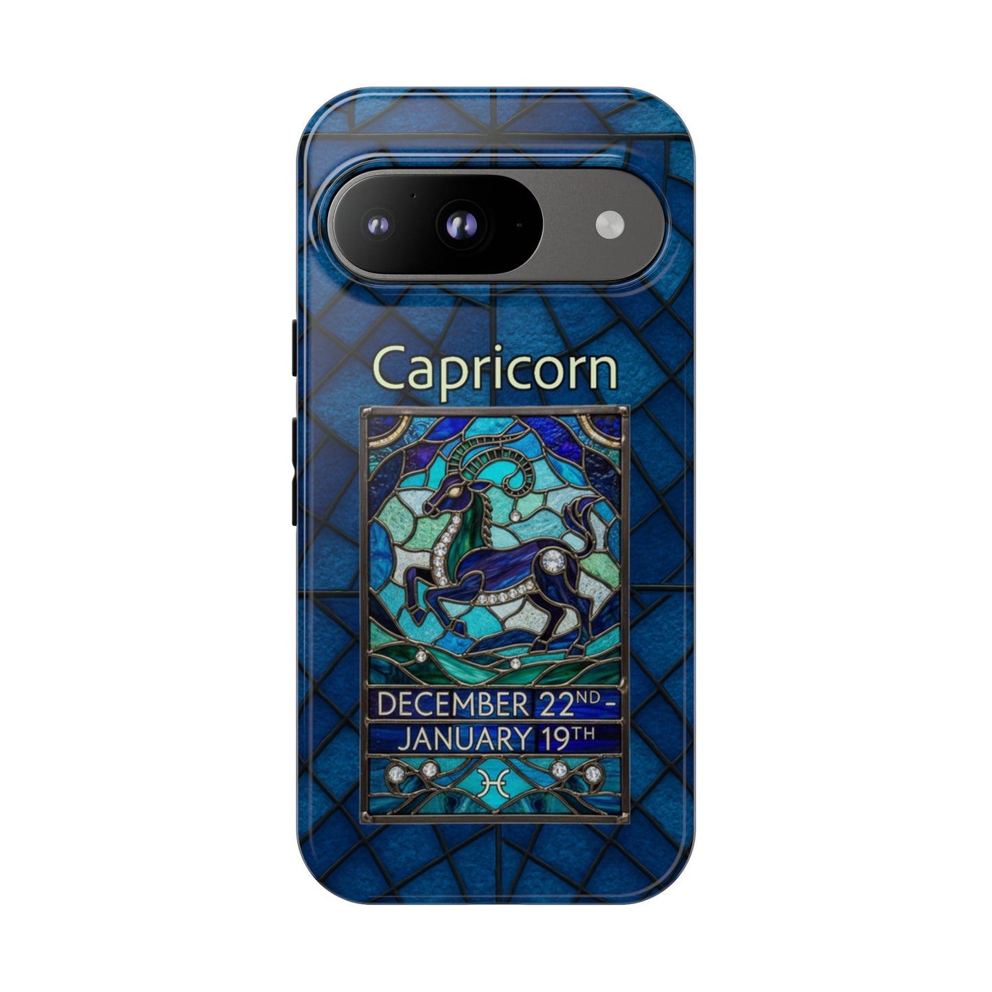 Capricorn Zodiac Stained - Arty Phone Case