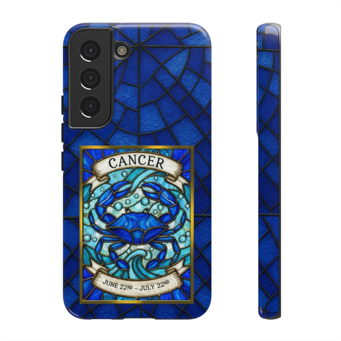 Cancer Zodiac Stained - Arty Phone Case
